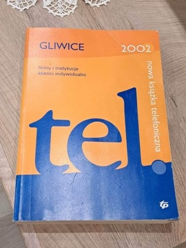 Książka telefoniczna Gliwice 2002 IDEALNY STAN