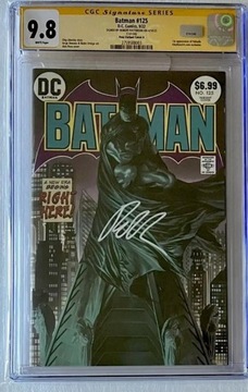 BATMAN #125  CGC SS 9.8  SIGN BY ROBERT PATTINSON 