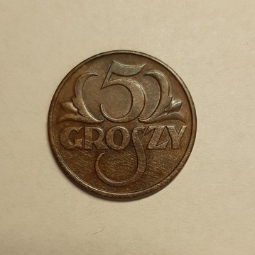 Moneta 5 Groszy 1938