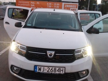 Dacia Sandero uszkodzona 