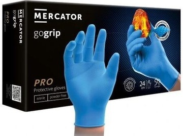 Gogrip mercador niebieskie nakrapiane XL