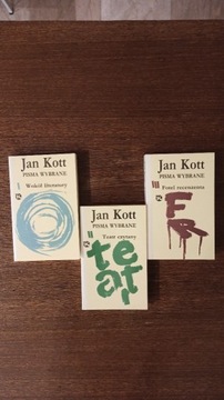 Jan Kott - Pisma Wybrane 1-3