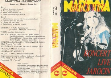 Jakubowicz Martyna - Koncert Live Jarocin