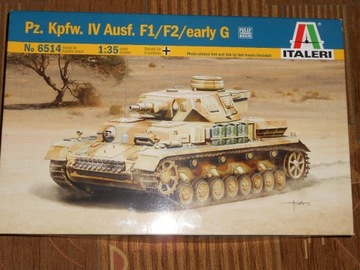 Italeri 6514 Pz. IV Ausf. F1/F2 early G + dodatki