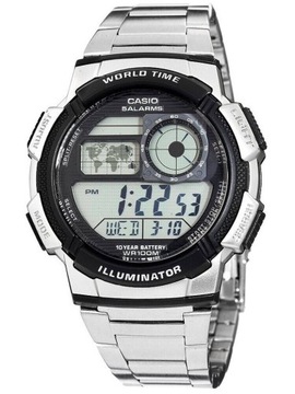 ZEGAREK MĘSKI CASIO AE-1000WD 1A (zd073h) - WORLD 