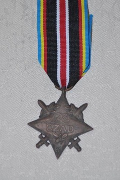 medal CZAD ze wstążką