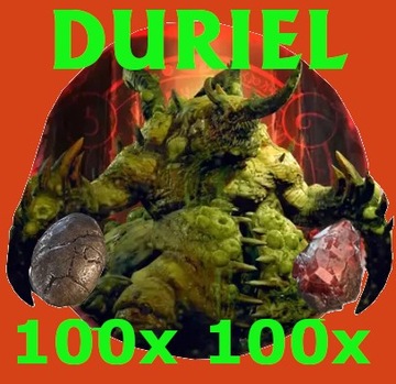 Diablo 4 Sezon 4 Duriel Uber Shard Agony Egg 100x
