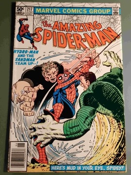 Amazing Spider-Man #217 (Marvel 1981) Hydro-Man