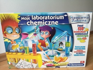 Moje Laboratorium Chemiczne Clementoni NaukaZabawa