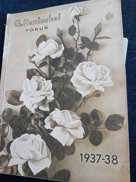 Ogrodnictwo G. Hentschel Toruń katalog 1938