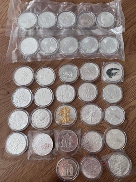Monety bulion premium 1oz srebro srebrne monety