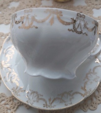 KPM do herbaty,  filiżanka ze spodkiem  porcelana 