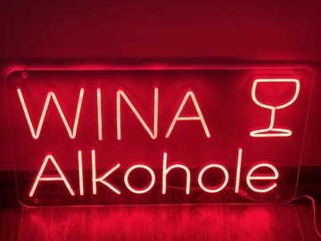 Neon Led „Alkohole i Wina”