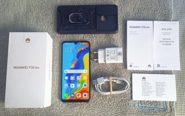 Huawei P30 lite 128GB/4 z całym zestawem