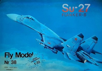 Su 27 Fly model. Stan idealny. Offset, wyd. Il