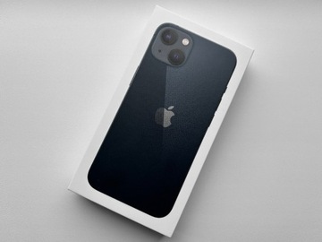 Apple iPhone 13 128 GB Północ czarny stan idealny