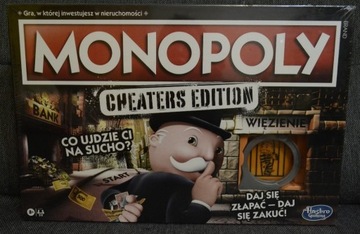 Gra planszowa Hasbro Monopoly Cheaters Edition