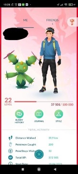 Konto Pokemon go 22 lvl ŻADKIE POKEMONY