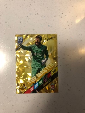 Panini Adrenalyn Fifa 365 2024 TOP MASTER ALISSON!