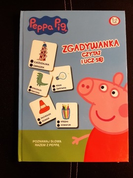 Książeczka dla dzieci Świnka Peppa Zgadywanka czyt