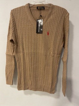 Damski sweter Polo bez XL