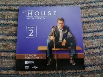 DR HOUSE sezon 1 płyta 2 odc. 5 - 7 DVD