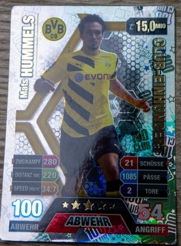 mats hummels karta match attax