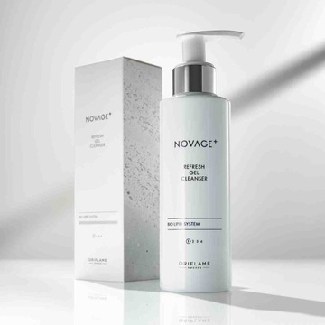 Oriflame Żel oczyszcza do twarzy Novage+ Refresh