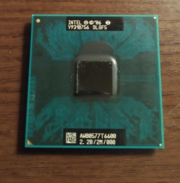 CPU Procesor Intel Core 2 Duo T6600 2x 2.20Ghz 2mb