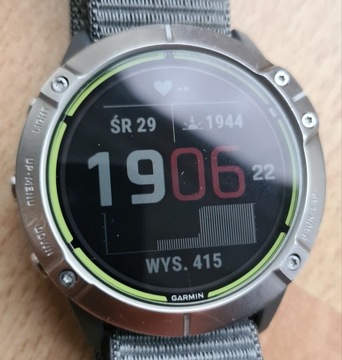 Smartwatch  Garmin Enduro Solar  BDB.