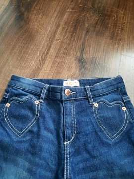 Jeansy dżinsy skinny rurki dziewczęce 116 110