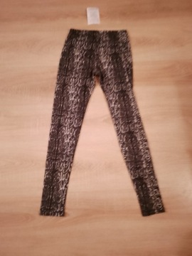 Legginsy nowe szare 