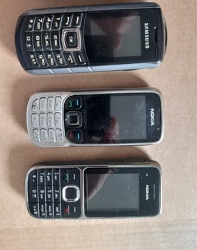 Nokia 6303 C2-01 Samsung zestaw 