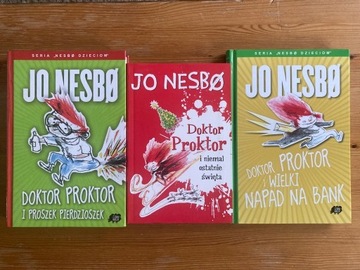 Jo Nesbo Doktor Proctor seria 3 książek