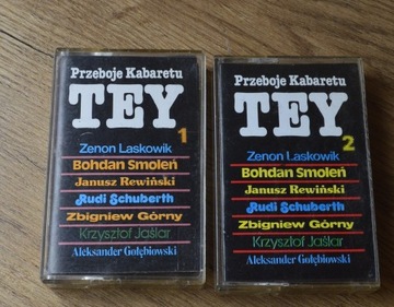 Kasety magnetofonowe - TEY- 2 kasety=  24 zł