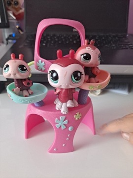 Littlest Pet Shop LPS rodzina biedronek