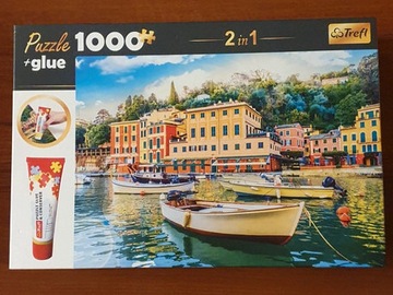 Trefl puzzle 1000 el. Portofino Liguria Włochy