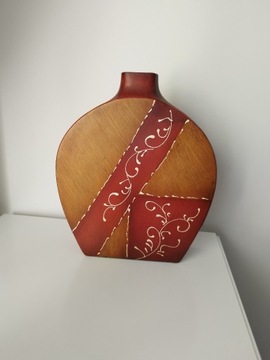 Brązowy wazon 25 cm