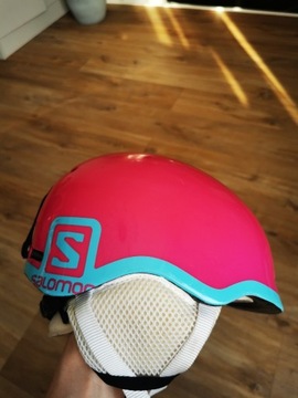 Kask narciarski SALOMON Kids rozm. M różowy 