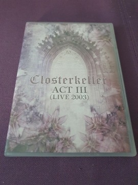 Closterkeller Act III DVD Anja Orthodox Live 2003