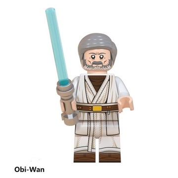 Star Wars Obi-Wan Figurka Kompatybilna z LEGO