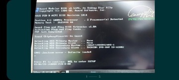 Asus P2B-D Rev. 1.06|  2 x Pentium III| 256 MB RAM