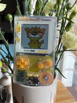 Custom Game Boy Pocket Pikachu IPS