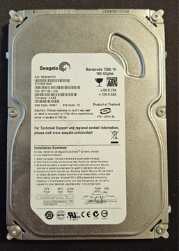 HDD Seagate Barracuda 7200.10 160 Gb