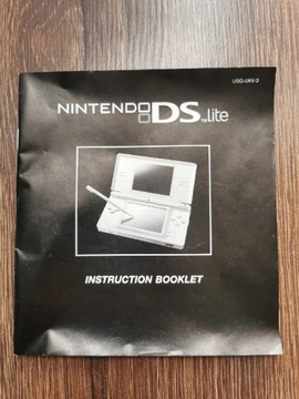 Instrukcja Obsługi Nintendo DS Lite. 