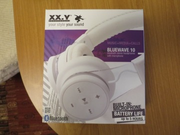 słuchawki Bluetooth XX.Y Bluewave 10 białe uszkodz