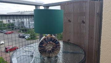 Lampa stołowa zielona
