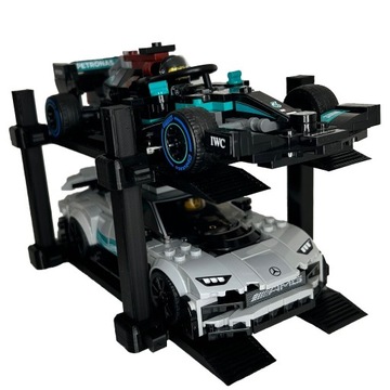 Lego Speed Champions podstawka stojak na 2 auta