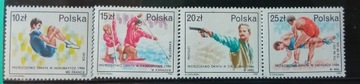 Znaczki ** Polska 1987r Mi3118-21 Sport
