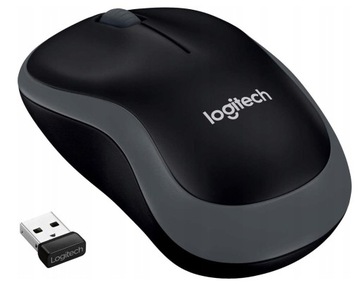 Bezprzewodowa mysz LOGITECH M185 szara